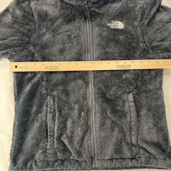 The North Face Osito Gray Zip Up Jacket Women’s Small Fleece AAHY Warm - Picture 7 of 12